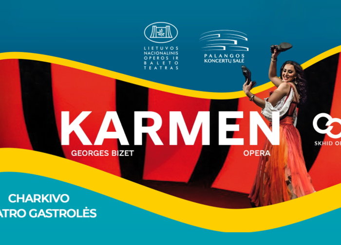 Gegužės 21 d. Palangos koncertų salėje – opera „Karmen“. Charkivo nacionalinio operos ir baleto...