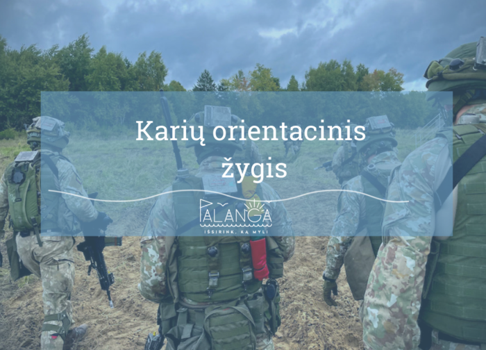 Gegužės 20 d. – karių orientacinis žygis nekarinėse teritorijose