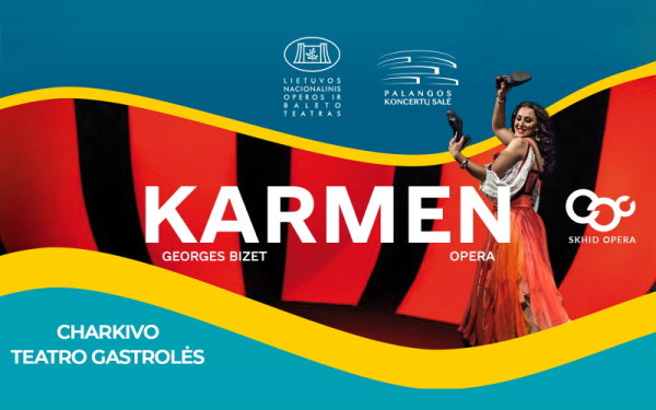 Gegužės 21 d. Palangos koncertų salėje – opera „Karmen“. Charkivo nacionalinio operos ir baleto...