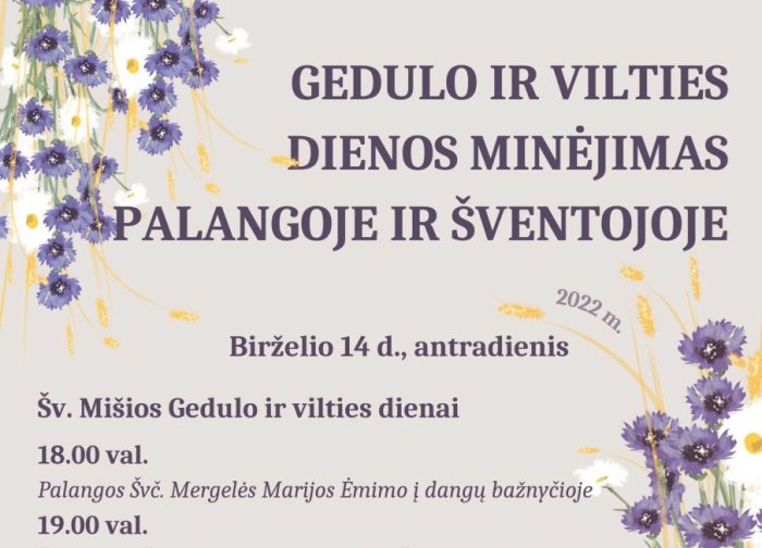 Kviečiame minėti Gedulo ir vilties dieną 