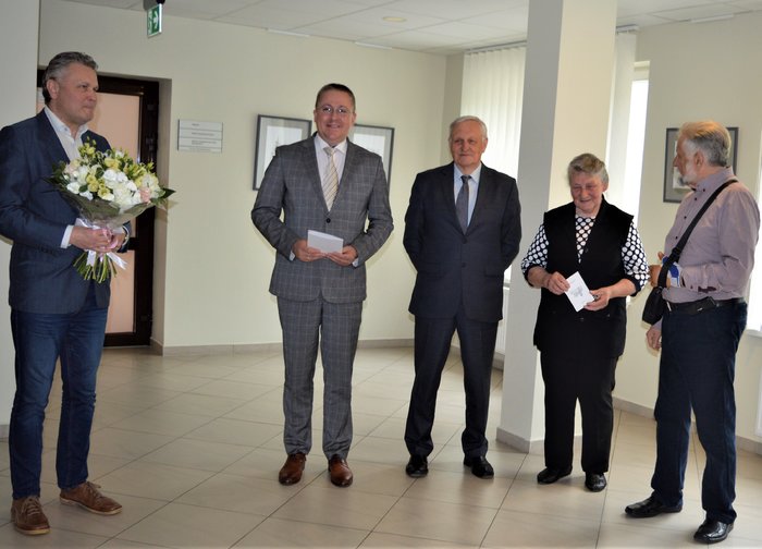 Palangos miesto savivaldybėje atidaryta Jovitos Eidėnienės darbų paroda