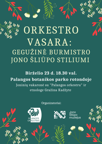 Palangos Birutės parke – Joninės tarpukario stiliumi