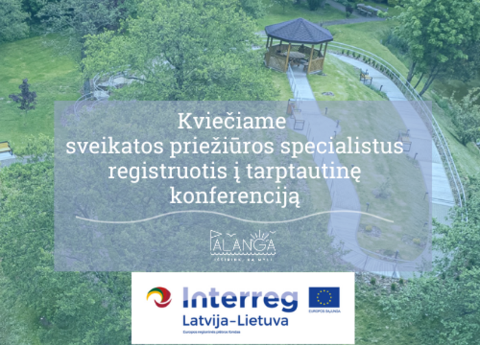 Kviečiame sveikatos priežiūros specialistus registruotis į tarptautinę konferenciją