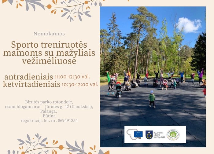 Kviečiame šeimas su mažyliais į nemokamus užsiėmimus