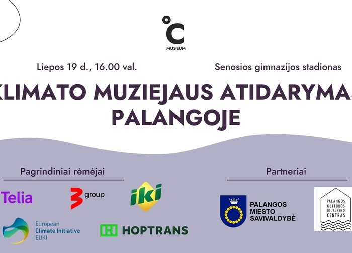 Palangoje atidaromas klimato muziejus