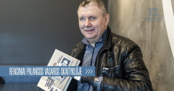 Oleksandro Tereščenkos knygos pristatymas Palangos vasaros skaitykloje