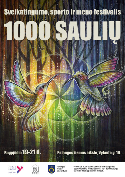 Festivalyje „1000 saulių“ sau įdomią veiklą ras kiekvienas