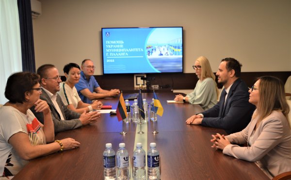 Palangoje lankėsi Ukrainos ambasadorius Petro Beshta