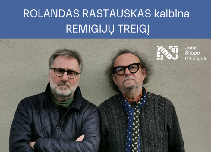 Palangos burmistro Jono Šliūpo muziejus tęsia susitikimus su kūrėjais: Remigijų Treigį  kalbins...