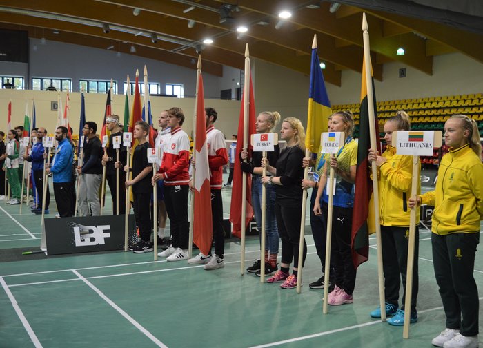 Į Palangą susirinko kurtieji badmintonininkai iš 14 valstybių - prasidėjo Europos čempionatas
