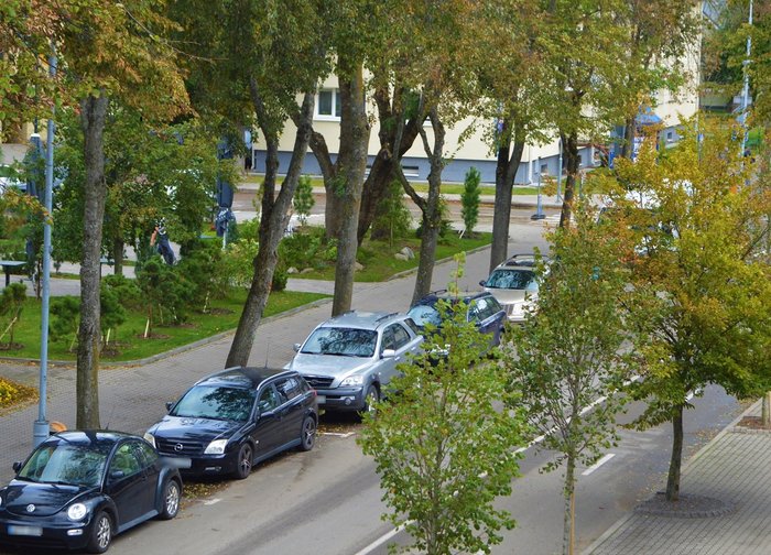 Nuo rugsėjo 16 d. iki gegužės 15 d. automobilių stovėjimas miesto gatvėse - nemokamas