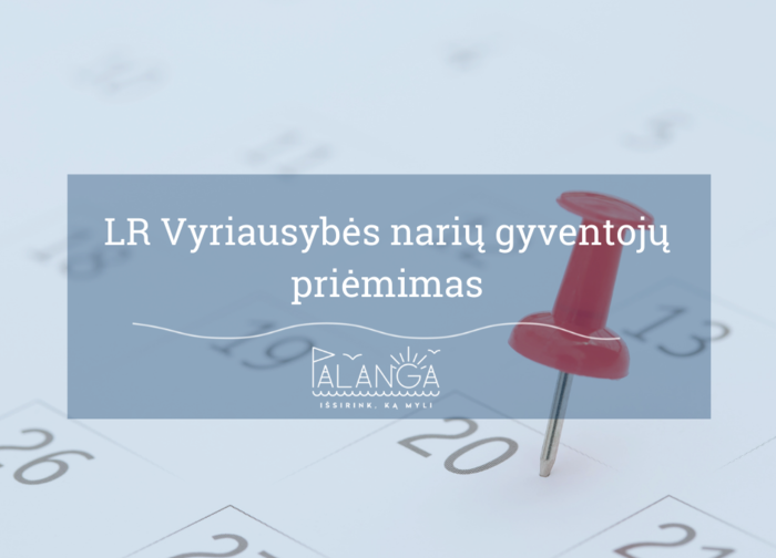 LR vyriausybės narių vykdomo  gyventojų priėmimo 2022 metų IV ketvirtį grafikas