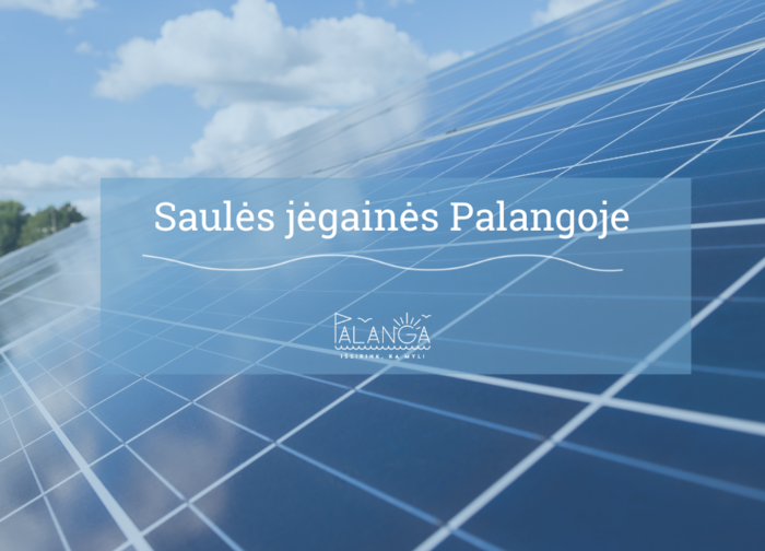 UAB „Palangos vandenys“ planuose – saulės jėgainių įsirengimas