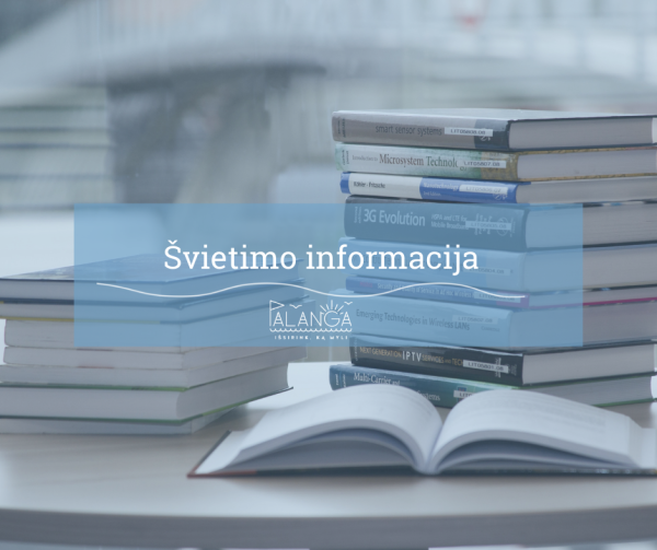 Informacija apie 2022-2023 m. mokslo metų brandos egzaminų bazinę mokyklą