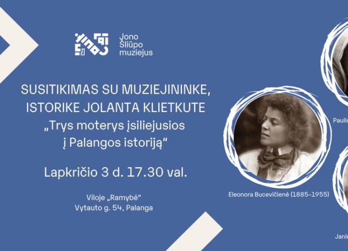 Palangos burmistro Jono Šliūpo muziejus kviečia į kelionę po XIX-XX amžių sandūros Palangą 