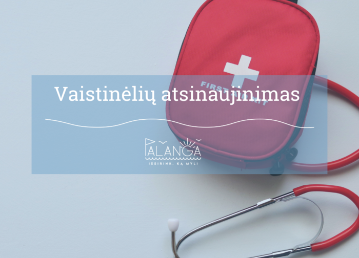 Atnaujinti vaistinėles vairuotojai turės iki 2023 m. liepos 1 d.