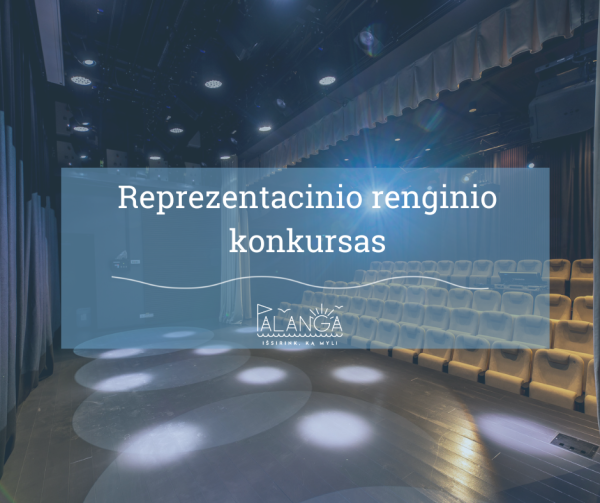 Palangos miesto savivaldybės administracija skelbia reprezentacinio Palangos miesto renginio...