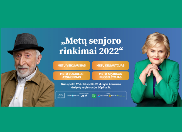 „Metų senjoro rinkimai“ jau trečius metus! 