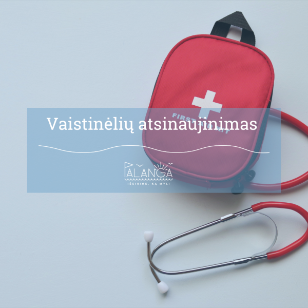 Atnaujinti vaistinėles vairuotojai turės iki 2023 m. liepos 1 d.