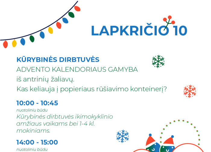 Lapkričio mėnesį pakuočių atliekų tvarkymo organizacija „Žaliasis taškas“ inicijuoja nemokamų...