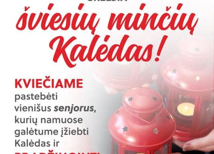 Lietuvos Raudonojo Kryžiaus savanoriai nori pasiekti kuo daugiau vienišų senjorų ir jau trečius...