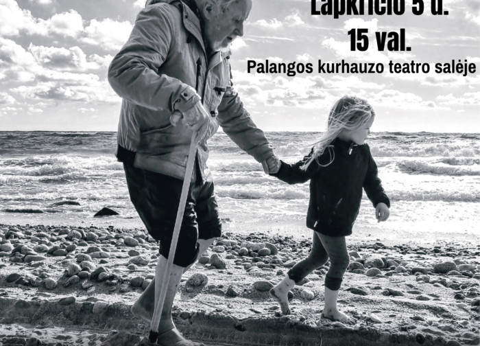 Lapkričio 5 d. 15 val. Palangos kurhauzo teatro salėje - V. Landsbergio knygos "Laikinas...