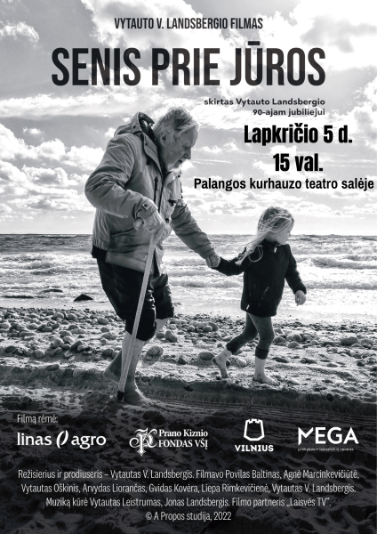 Lapkričio 5 d. 15 val. Palangos kurhauzo teatro salėje - V. Landsbergio knygos "Laikinas...