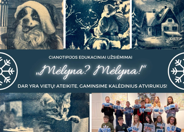 Ateiti į „Mėlyna? Mėlyna!“ užsiėmimus tikrai verta! Kviečia Kurorto muziejus