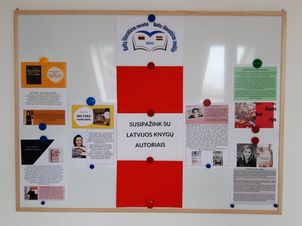 Šventosios pagrindinėje mokykloje puoselėjamos lietuvių ir latvių vienybės idėjos 