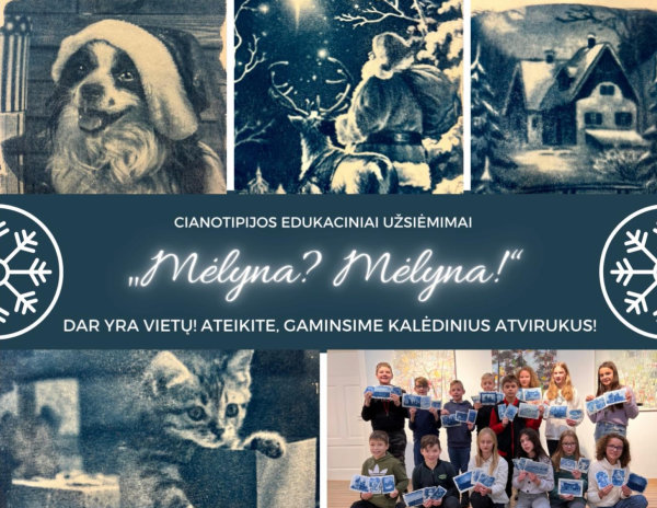 Ateiti į „Mėlyna? Mėlyna!“ užsiėmimus tikrai verta! Kviečia Kurorto muziejus