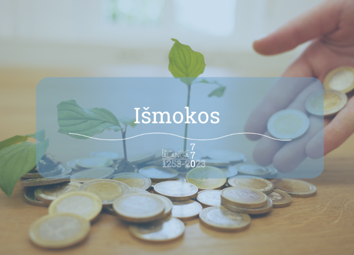 Informacija dėl išmokų vaikams ir tikslinių kompensacijų mokėjimo 2023 m. sausio mėnesį 