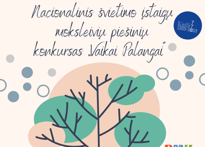 Nacionalinis švietimo įstaigų moksleivių piešinių konkursas „Vaikai Palangai“ 