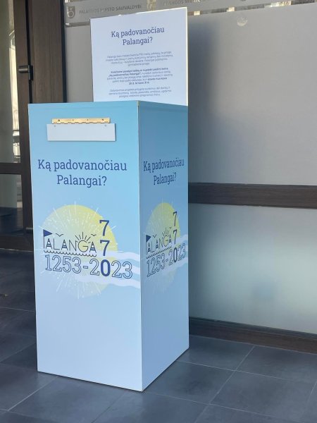 Ką padovanočiau Palangai? Kviečiame parengti kūrybinę dovaną Palangai 770-mečio proga