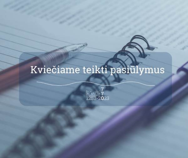 Kviečiame teikti pasiūlymus rengiamam Palangos miesto savivaldybės 2023 m. Socialinių paslaugų...