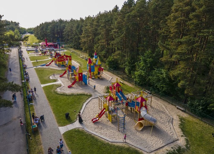 Vaikų parkas jau laukia mažųjų lankytojų