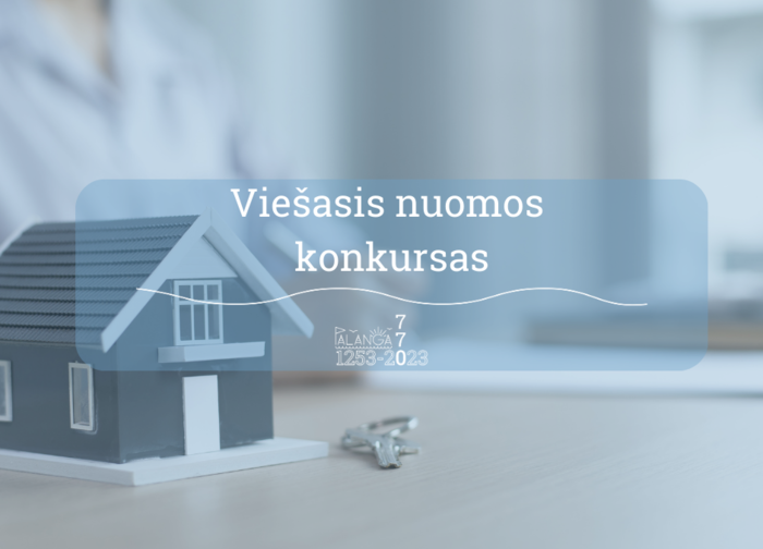 Skelbiamas patalpų, esančių pastate Vytauto g. 112, Palangoje, viešasis nuomos konkursas