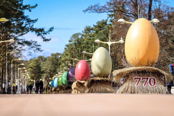 Palangos miesto mero Šarūno Vaitkaus sveikinimas šv. Velykų proga
