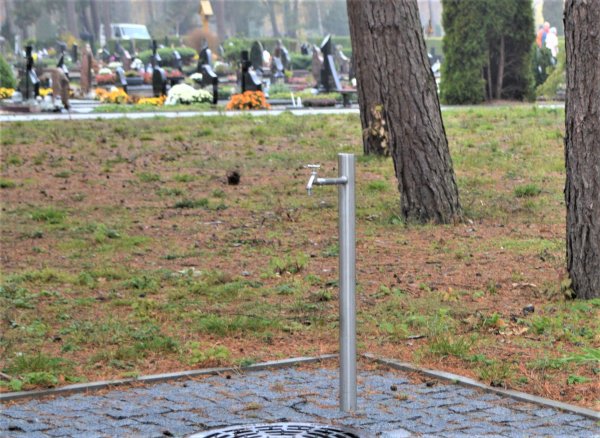 Palangos ir Šventosios kapinėse jau tiekiamas vanduo