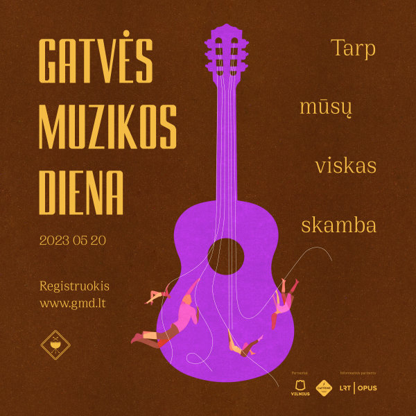 Gegužės 20 d. - Gatvės muzikos diena Palangoje