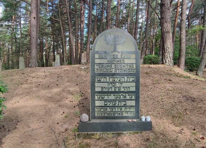Pagerbtos žydų žudynių aukos