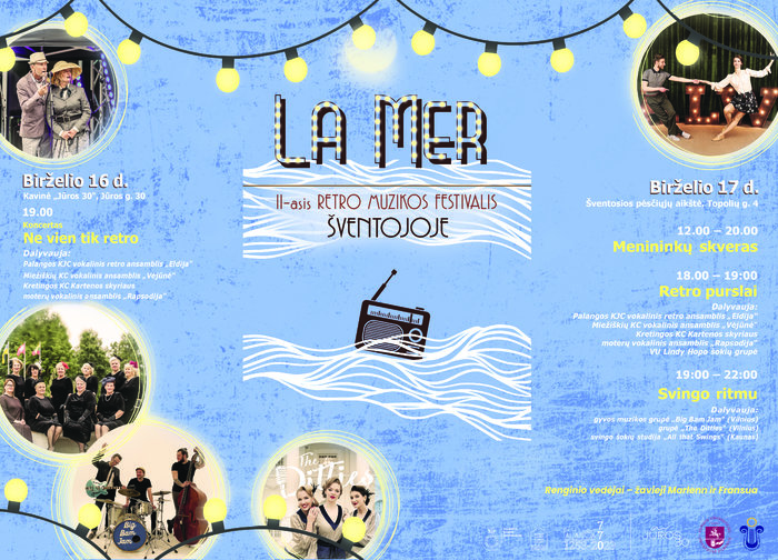 II-asis Retro muzikos festivalis Šventojoje "La Mer"