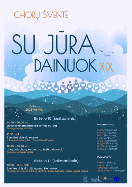 Savaitgalį Palangoje XIX-ąjį kartą skambės lygių balsų chorų šventė