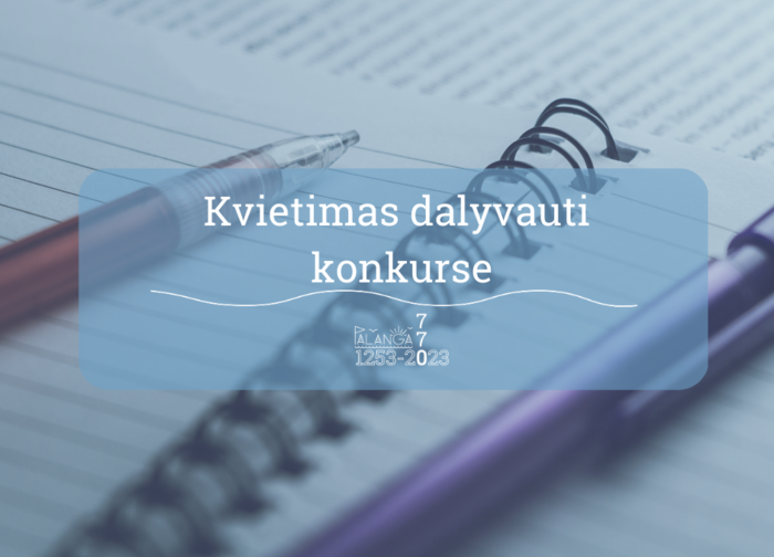 Kvietimas dalyvauti konkurse