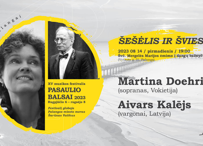 XV festivalis „Pasaulio balsai“ Palangoje pristato žanrų įvairovę