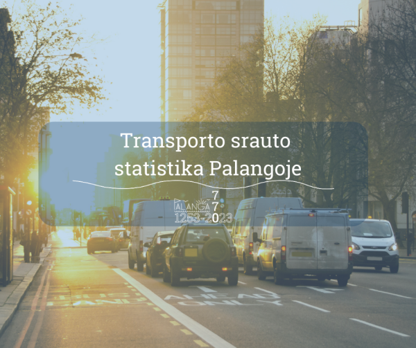 Transporto srauto statistika Palangoje