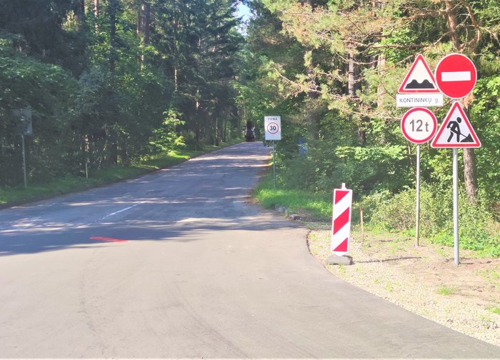 Pradedami Kontininkų gatvės rekonstrukcijos darbai