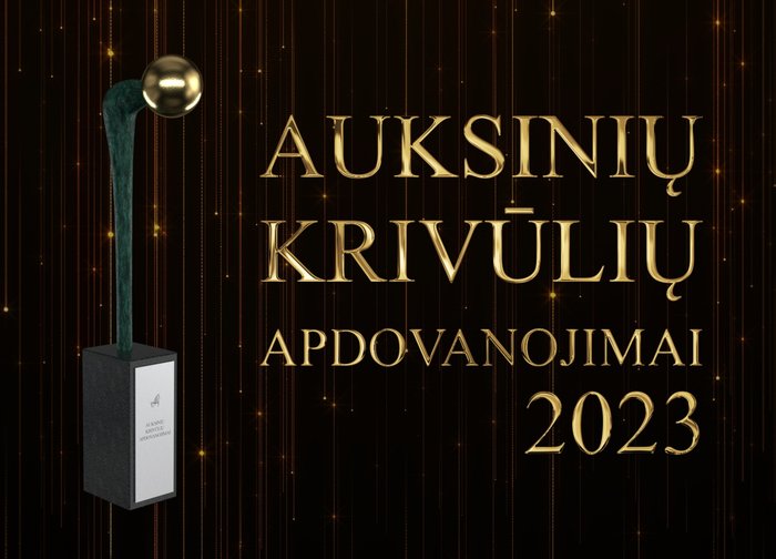 Penktadienio vakarą – “Auksinių krivūlių” apdovanojimų ceremonija. Stebėkite tiesiogiai Facebook...