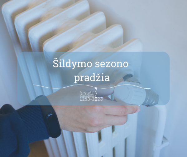 Palangoje nuo rytojaus pradedamas šildymo sezonas, šiluma vartotojams pinga trečdaliu