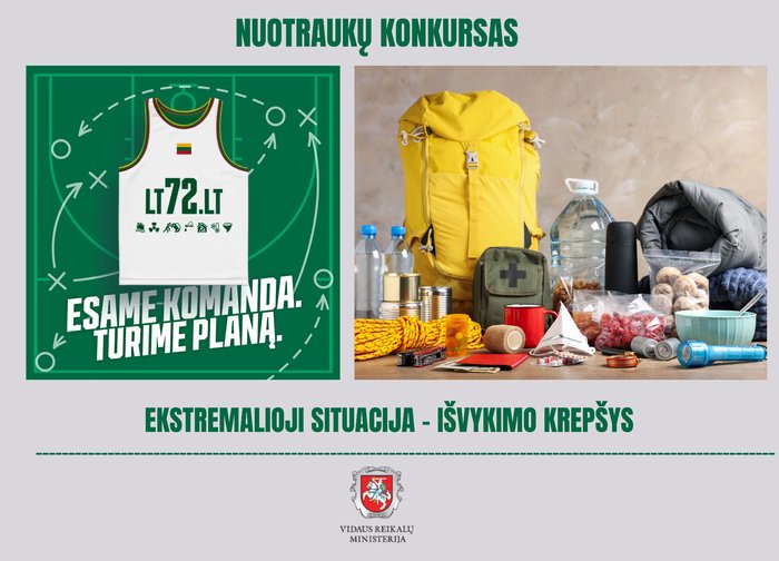 Lietuvos vietos bendruomenės kviečiamos dalyvauti civilinės saugos nuotraukų konkurse  