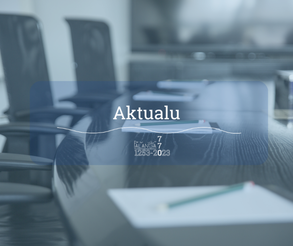  Kultūros paveldo departamento Nekilnojamojo kultūros paveldo vertinimo taryba svarstys klausimą...